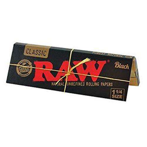 dopeboo raw rolling papers black single pack